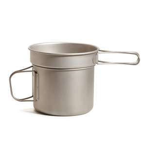 Vargo TI-Boiler Titantopf mit Pfanne