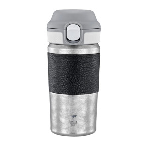 Keith Titanium Vacuum Coffee Cup Silber