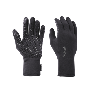Rab Power Stretch Contact Grip Gloves Schwarz L