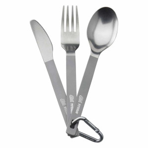 Esbit Titanbesteck mit Etui