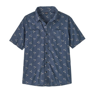 Patagonia Back Step Shirt M Bouquet: Dolomite Blue