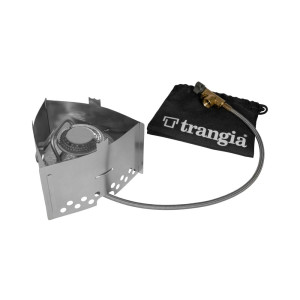 Trangia Triangle mit Gasbrenner