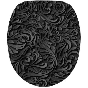WCShop24 WC-Sitz Floral - Premium Toilettendeckel direkt vom Hersteller