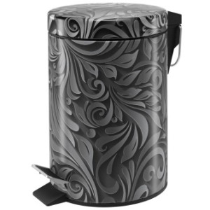 WCShop24 Kosmetikeimer Floral 3 Liter