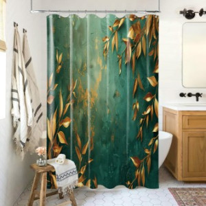 WCShop24 Duschvorhang Greego 180 x 200 cm