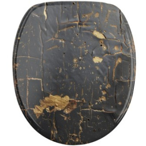 WCShop24 WC-Sitz mit Absenkautomatik Shield - Premium Toilettendeckel direkt vom Hersteller