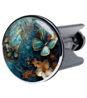 WCShop24 Waschbeckenstöpsel Mariposa
