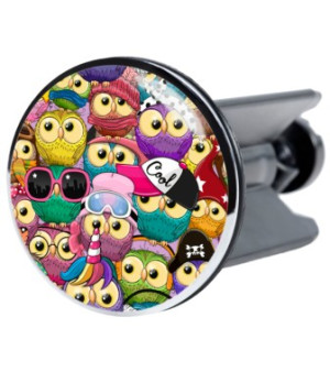 WCShop24 Waschbeckenstöpsel Owl 2