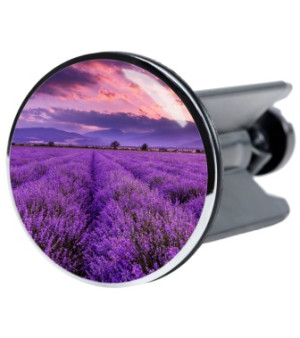 WCShop24 Waschbeckenstöpsel Lavendel