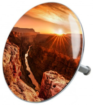 WCShop24 Badewannenstöpsel Grand Canyon