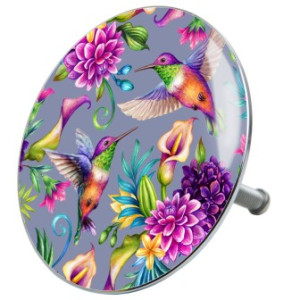 WCShop24 Badewannenstöpsel Kolibri