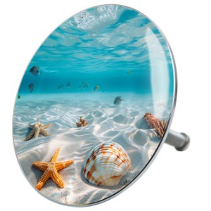 WCShop24 Badewannenstöpsel Waterworld
