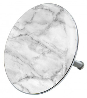 WCShop24 Badewannenstöpsel Marmor