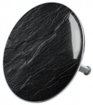 WCShop24 Badewannenstöpsel Granit