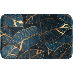 WCShop24 Badteppich Monstera 50 x 80 cm
