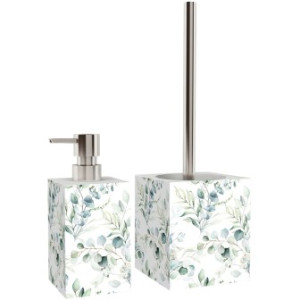 WCShop24 Badezimmer Set Eukalyptus