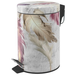 WCShop24 Kosmetikeimer Federn 3 Liter