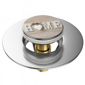 WCShop24 Pop-Up Waschbeckenstöpsel Home