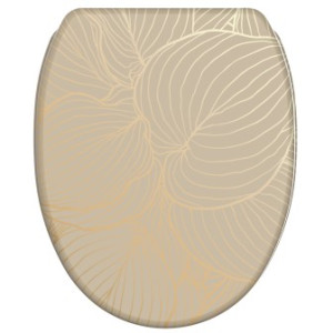 WCShop24 WC-Sitz mit Absenkautomatik und Schnellverschluss Hosta - Premium Toilettendeckel direkt vom Hersteller