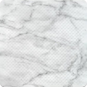 WCShop24 Badematte Marmor 53 x 53 cm