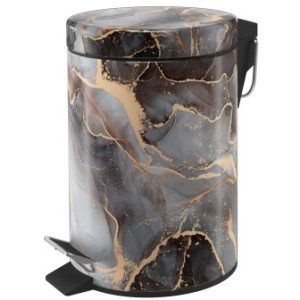 WCShop24 Kosmetikeimer Marmor Abstrakt 3 Liter