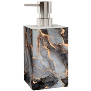 WCShop24 Seifenspender Marmor Abstrakt