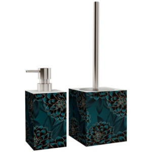 WCShop24 Badezimmer Set Dahlien