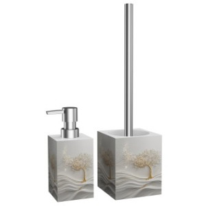 WCShop24 Badezimmer Set Tree of Life