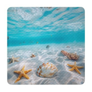 WCShop24 Badematte Waterworld 53 x 53 cm