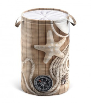 WCShop24 Wäschekorb Maritime