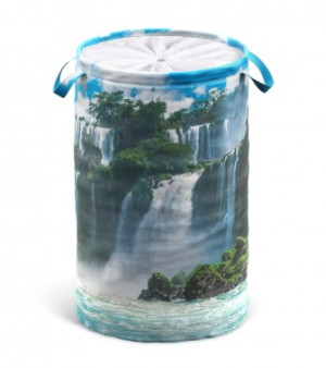 WCShop24 Wäschekorb Wasserfall