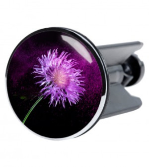 WCShop24 Waschbeckenstöpsel Purple Dust