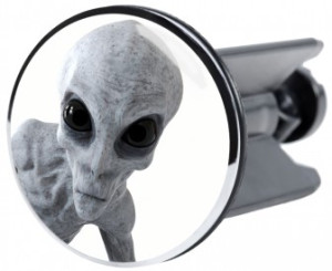 WCShop24 Waschbeckenstöpsel Alien