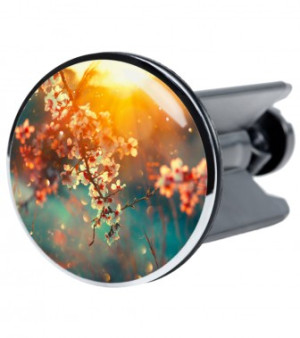 WCShop24 Waschbeckenstöpsel Kirschblüte