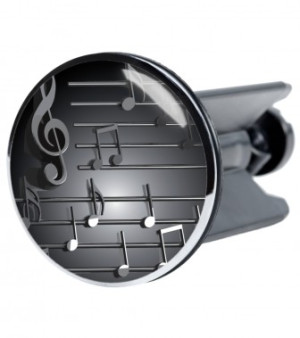WCShop24 Waschbeckenstöpsel Musical Notes