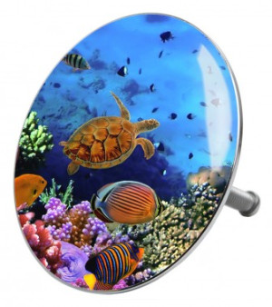 WCShop24 Badewannenstöpsel Ocean