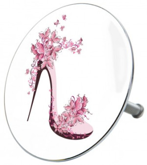 WCShop24 Badewannenstöpsel Schuh