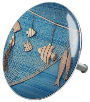 WCShop24 Badewannenstöpsel Seefahrt