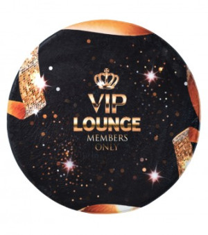 WCShop24 Badteppich rund VIP-Lounge Ø 80 cm