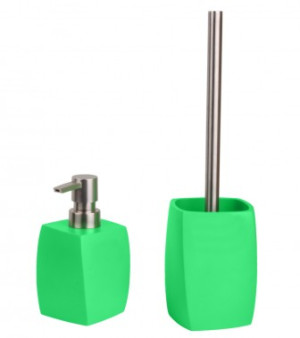 WCShop24 Badezimmer Set Wave Green