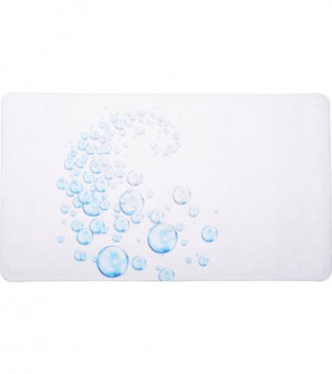 WCShop24 Badematte Wasserblasen 40 x 70 cm