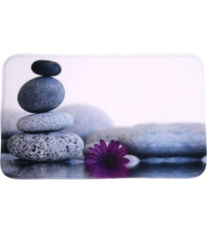 WCShop24 Badteppich Energy Stones 70 x 110 cm