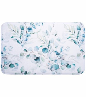 WCShop24 Badteppich Eukalyptus 70 x 110 cm