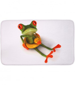 WCShop24 Badteppich Froggy 70 x 110 cm
