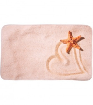 WCShop24 Badteppich Sandy 50 x 80 cm