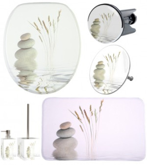 WCShop24 6-teiliges Badezimmer Set Balance