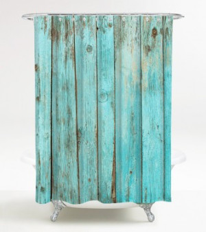 WCShop24 Duschvorhang Lumber 180 x 200 cm