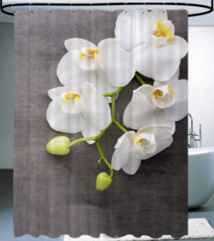 WCShop24 Duschvorhang Pretty 180 x 200 cm