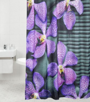 WCShop24 Duschvorhang Vanda 180 x 180 cm