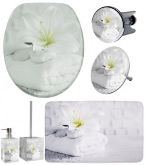 WCShop24 6-teiliges Badezimmer Set Good Feeling